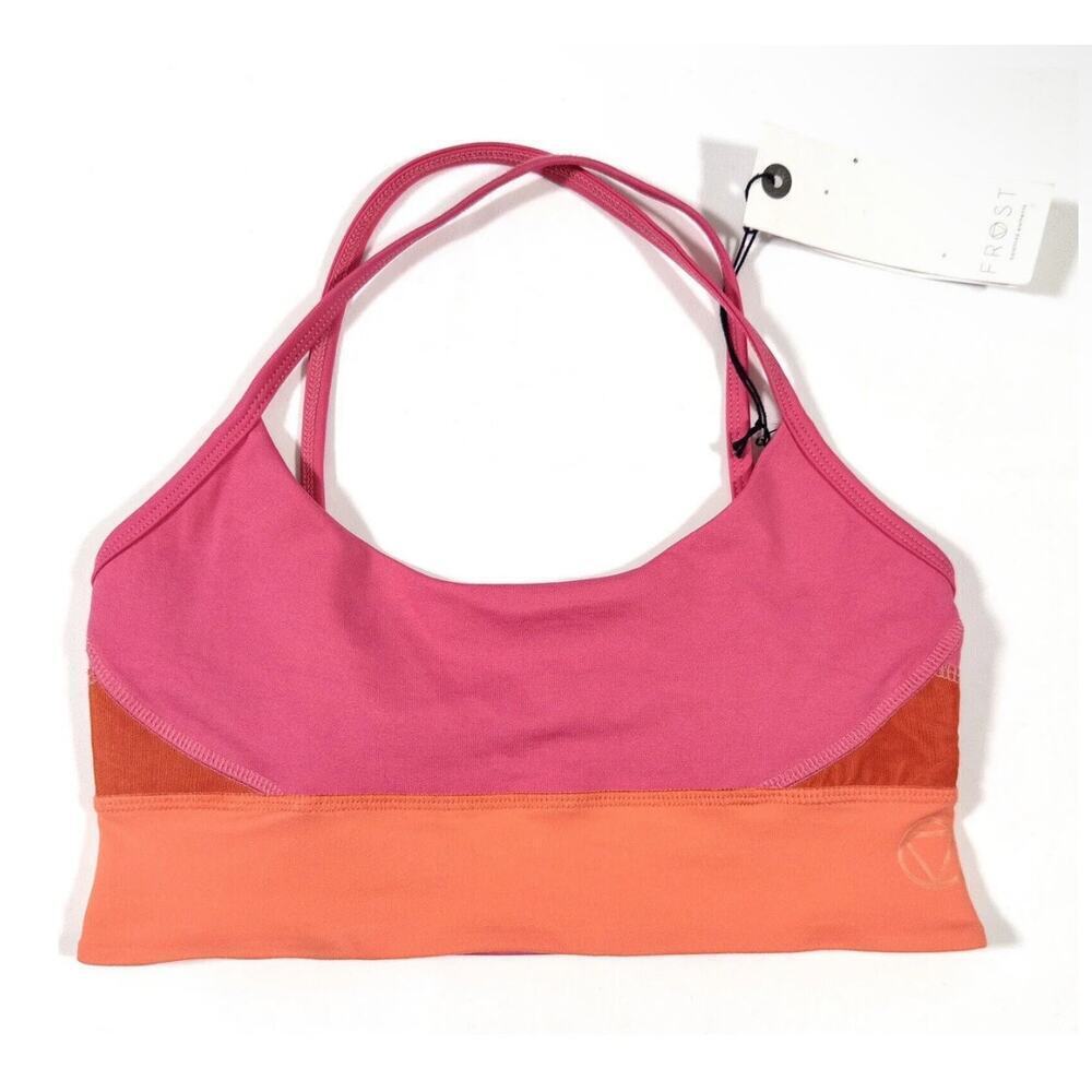 Frost I Am love Chakra Sports Bra New With Tags Size L
